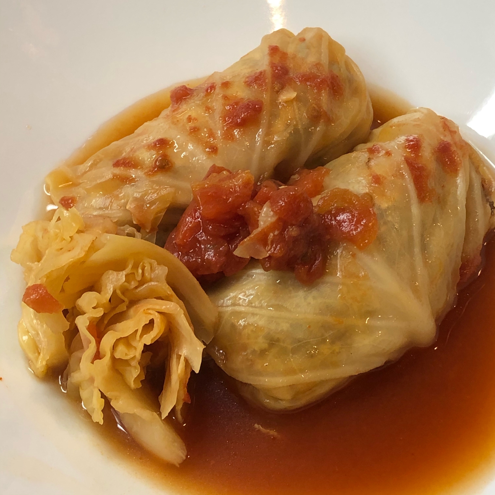 キャベツ丸ごと ヘルシーロールキャベツ 鶏ミンチ レシピ 作り方 By Mayachka 楽天レシピ