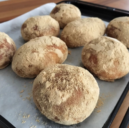 オーブンで焼きました！揚げずに作れて嬉しいです(^^)