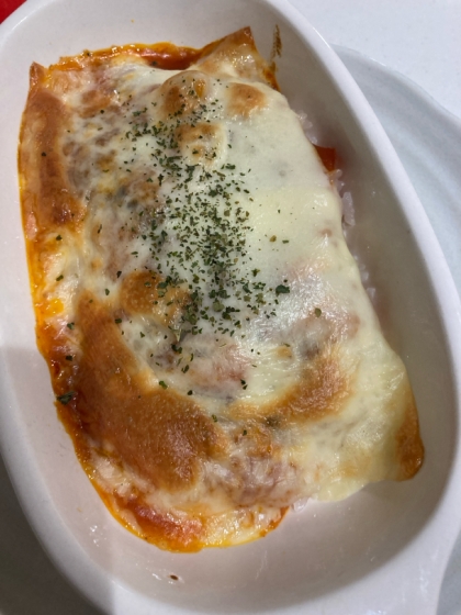 レトルトで作る！超簡単・美味いミートソースドリア☆