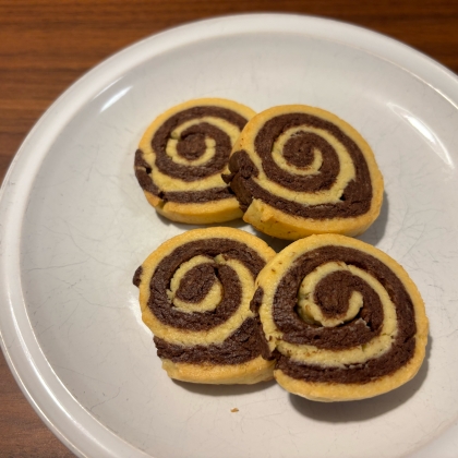 グルグル渦巻き…アイスボックスクッキー♡