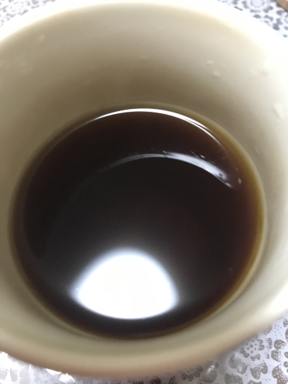 グラデーションが綺麗♪黒糖きな粉ミルクコーヒー