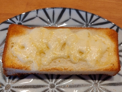 カンタン朝ごはん② ダブルチーズトースト♫