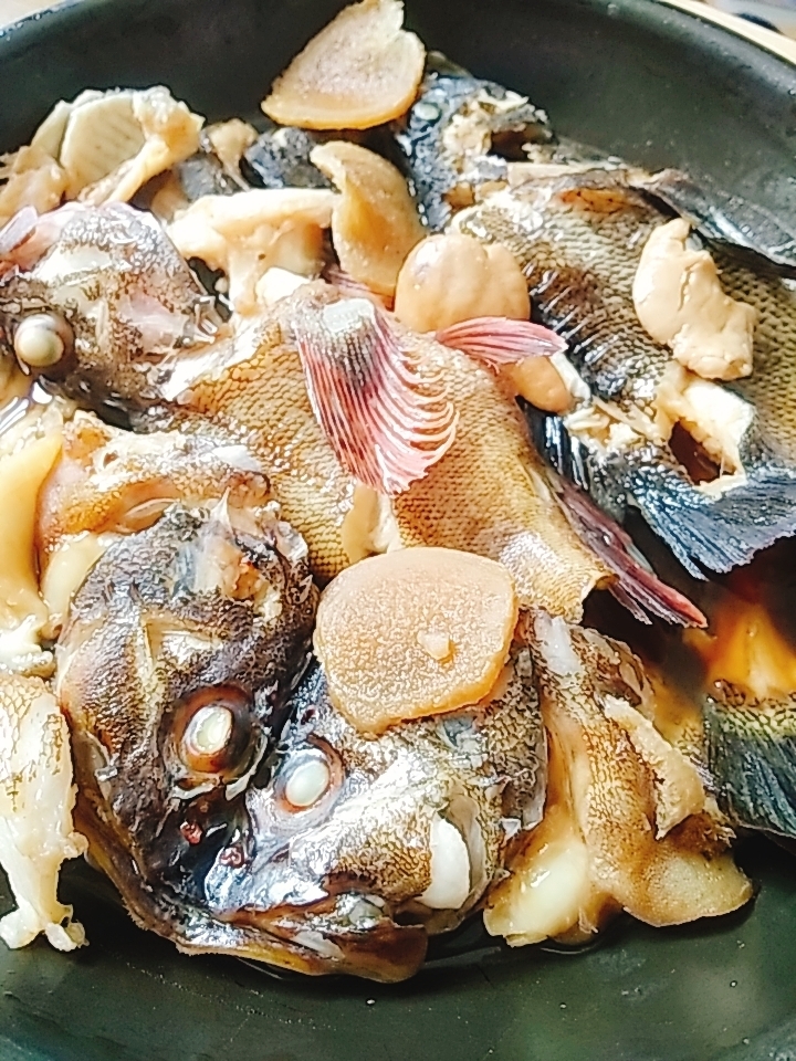 肝入り⭐新鮮カサゴの煮付け