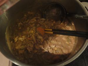 中華風スープから華麗に変身?中華カレー♪