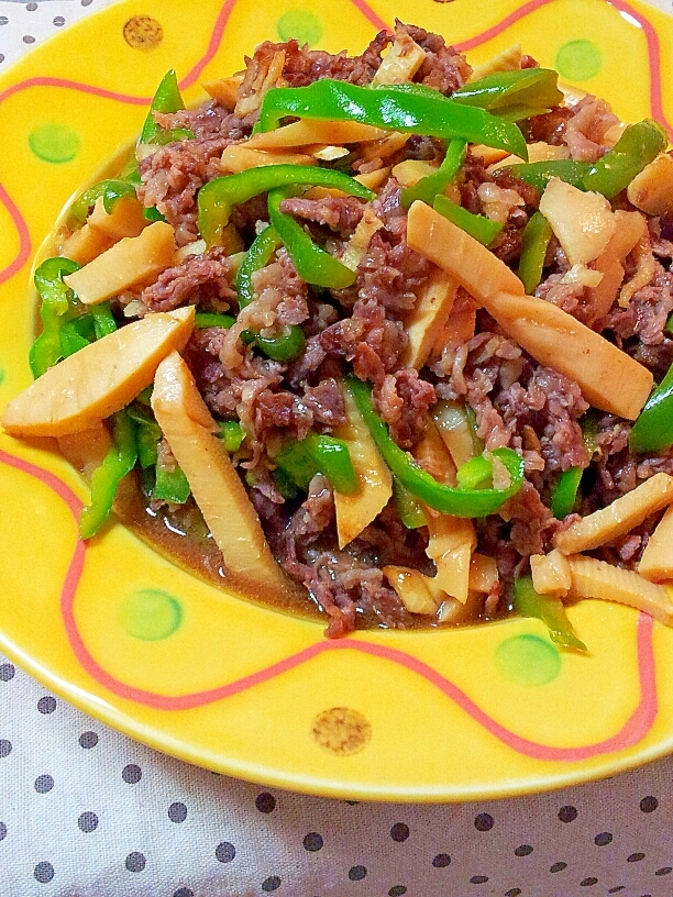 簡単 青椒肉絲 牛肉 たけのこ ピーマン レシピ 作り方 By ラズベリっち 楽天レシピ 簡単 青椒肉絲 牛肉 たけのこ ピーマン レシピ 作り方 By ラズベリっち 楽天レシピ