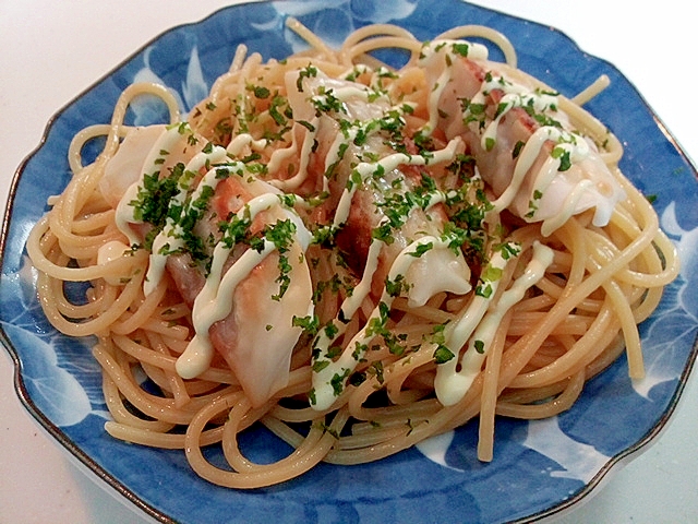 焼き餃子パスタ