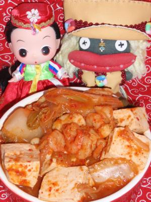 韓国風！海鮮スンドゥブ（豆腐）チゲ