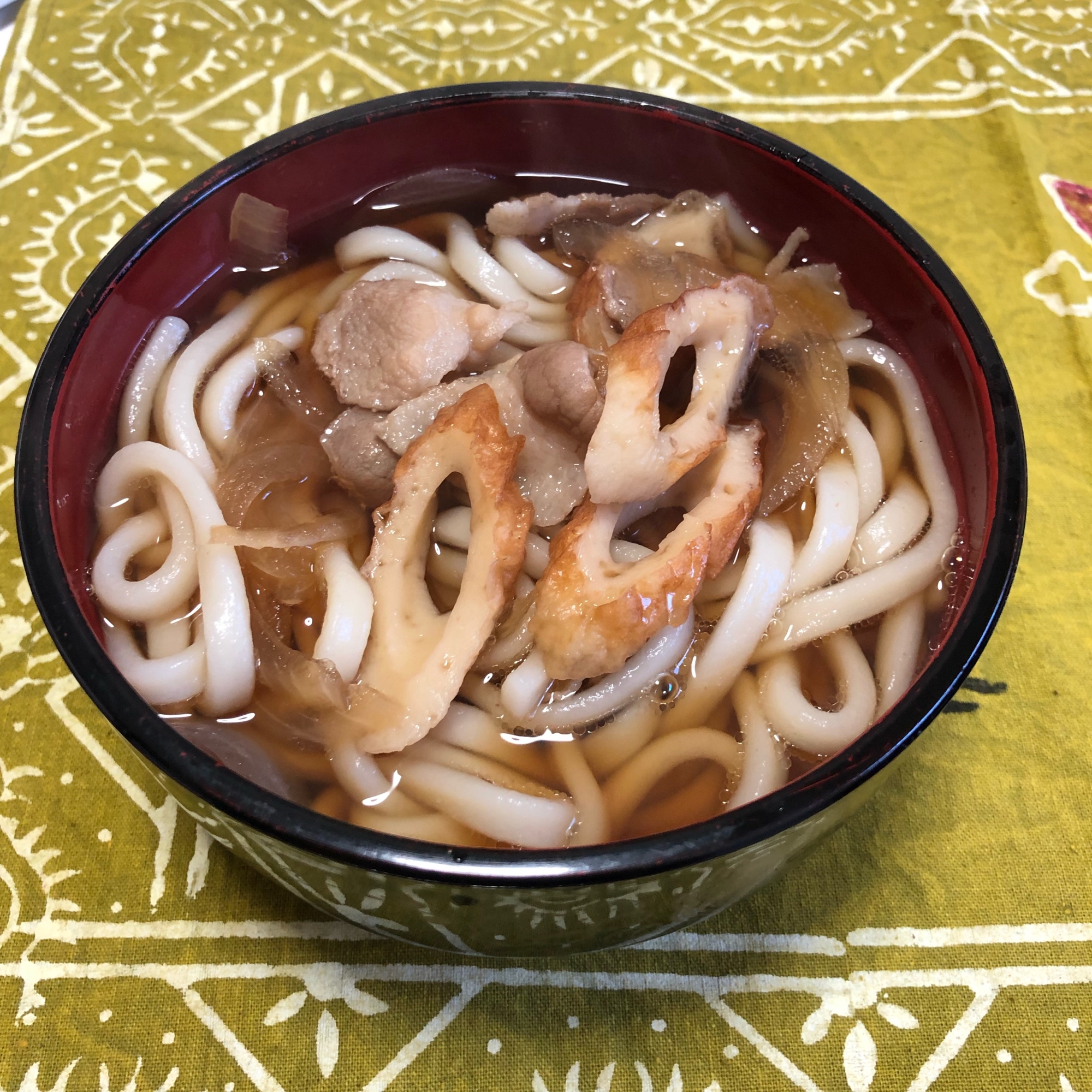 豚肉とちくわ入り あったかうどん レシピ 作り方 By まかろん 楽天レシピ