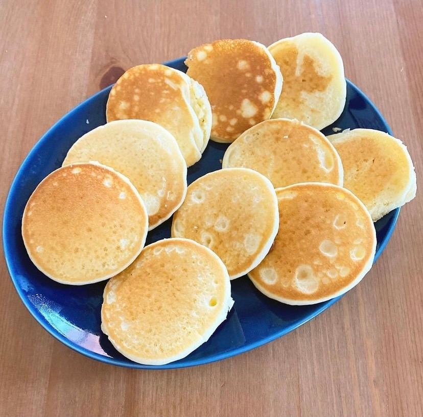 離乳食 米粉のふんわりパンケーキ レシピ 作り方 By Azuun Cook 楽天レシピ 離乳食 米粉のふんわりパンケーキ レシピ 作り方 By Azuun Cook 楽天レシピ