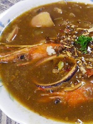 海鮮カレースープ