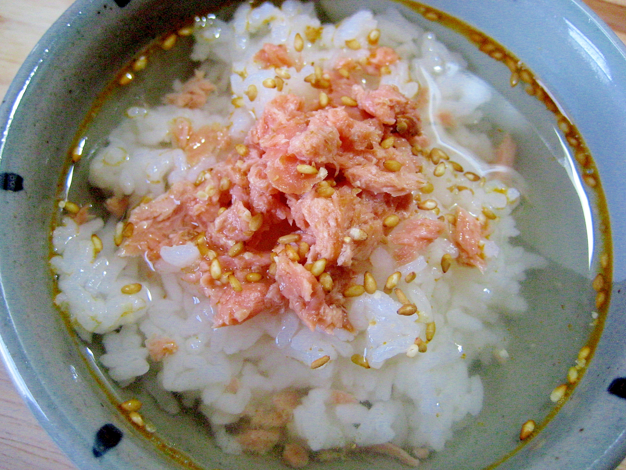 旨い 鮭フレークの白だし茶漬け レシピ 作り方 By Nyanpyow 楽天レシピ