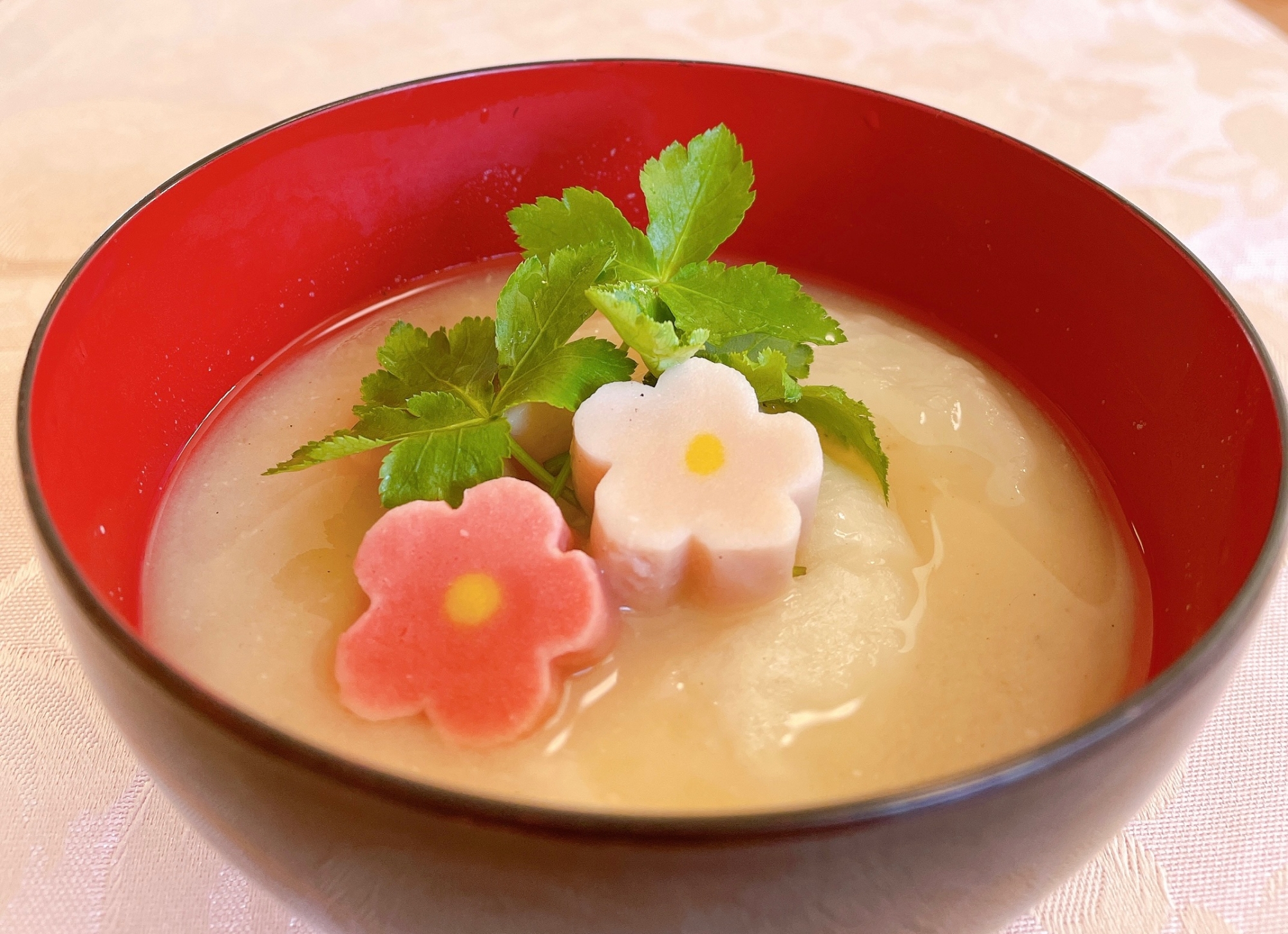 丸餅で◎京風お雑煮