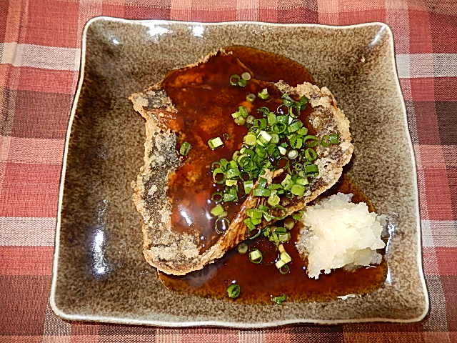 冷凍カレイの和風あんかけ