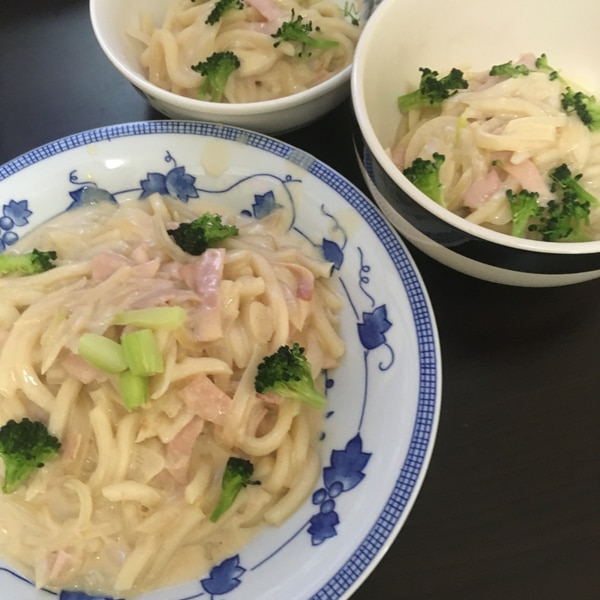 子供も大好き味噌ボナーラうどん レシピ 作り方 By あずみん112 楽天レシピ 子供も大好き味噌ボナーラうどん レシピ 作り方 By あずみん112 楽天レシピ