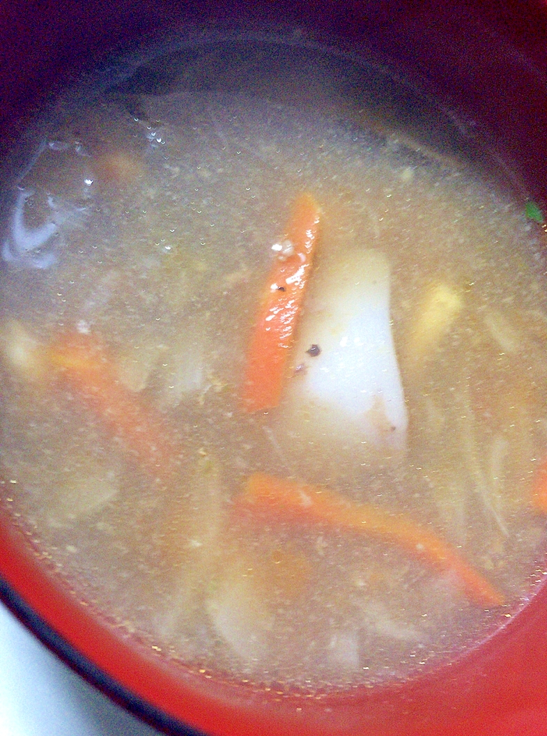 海鮮とろみスープ