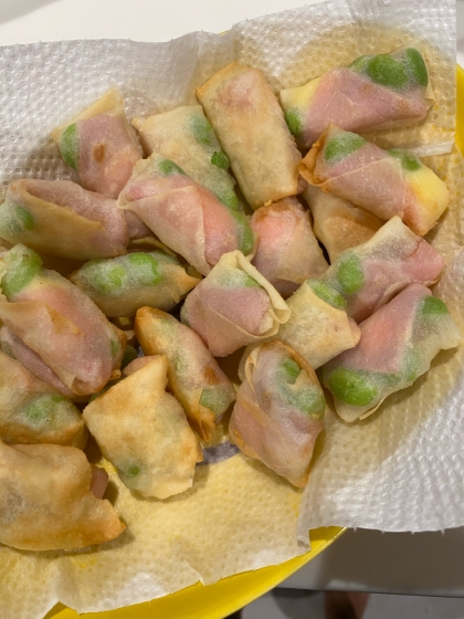 冷めてもおいしい！お弁当にもお勧め！ミニ春巻き！