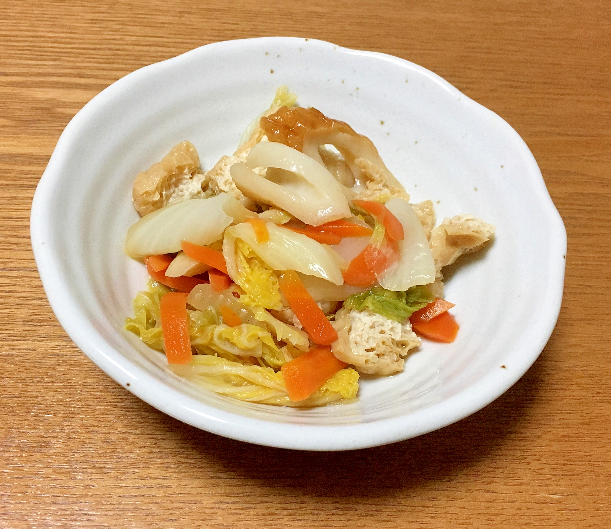 白菜とちくわの煮物