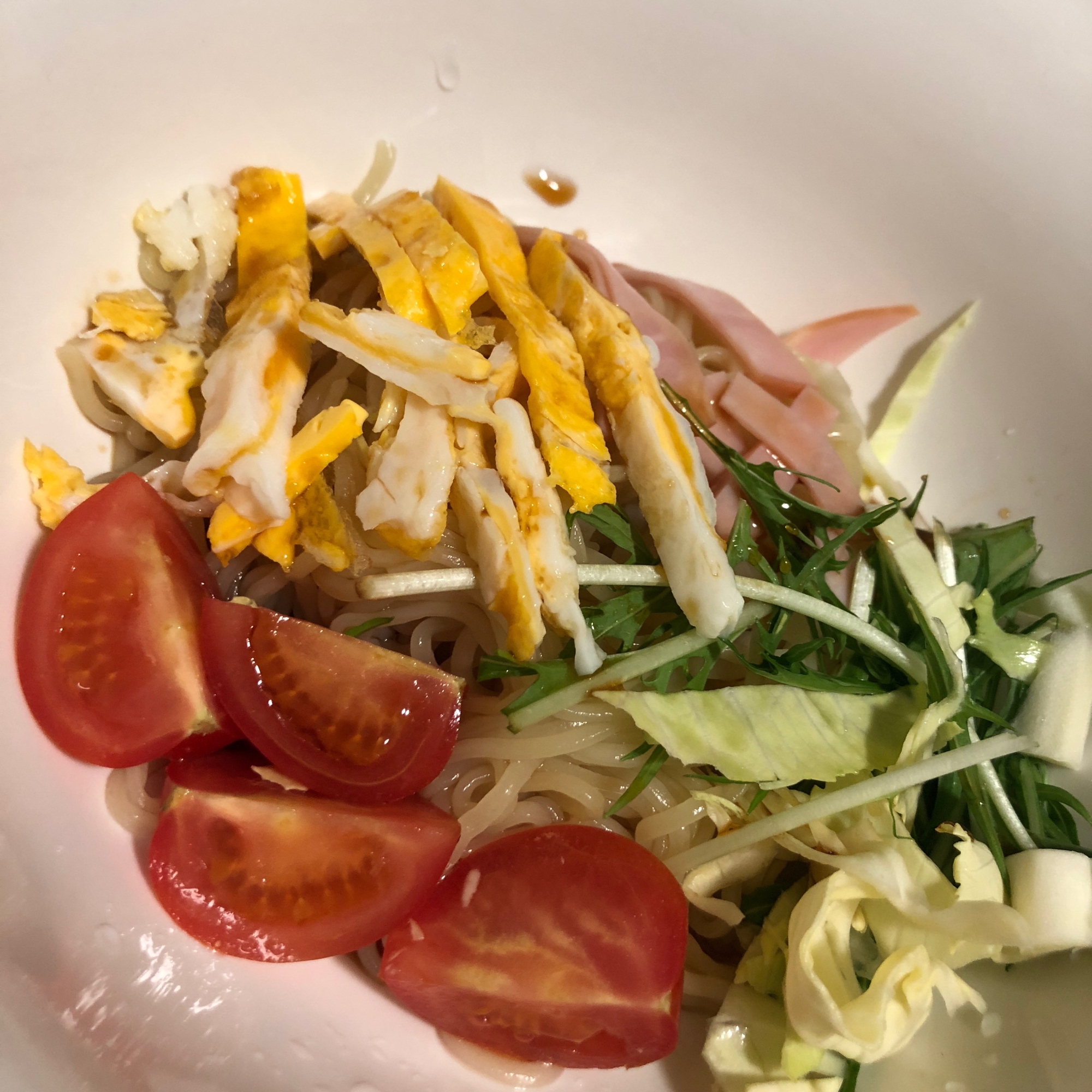 ゴマだれと醤油ミックスの冷やし中華 レシピ 作り方 By 時短ズボラ料理 ミーナ 楽天レシピ