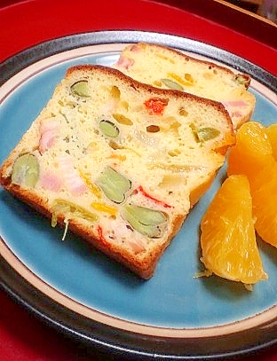 春野菜た～っぷり♪カラフル　ケーク・サレ