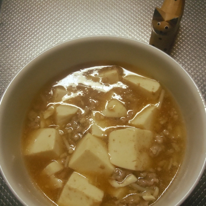 温かとろりんお豆腐スープ