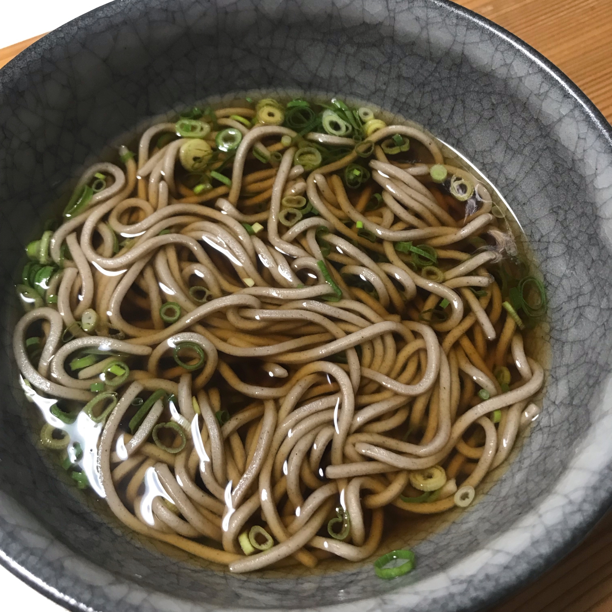 簡単で、なるべく美味しい出汁の蕎麦♪