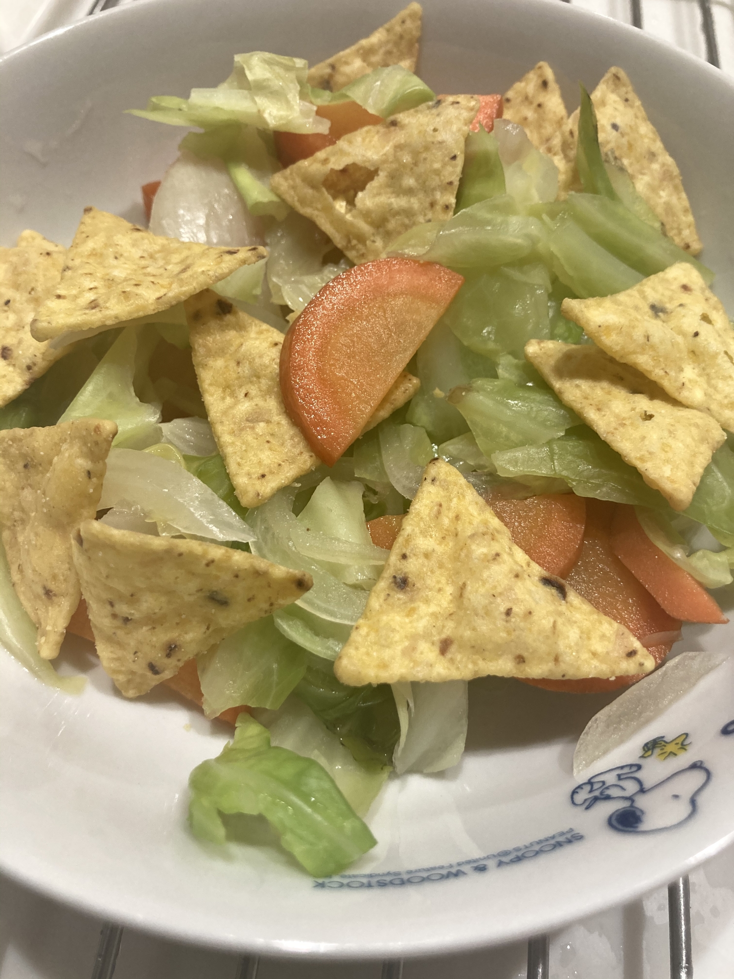 トルティーヤチップスのサラダ レシピ 作り方 By へんてこへんてこママ 楽天レシピ