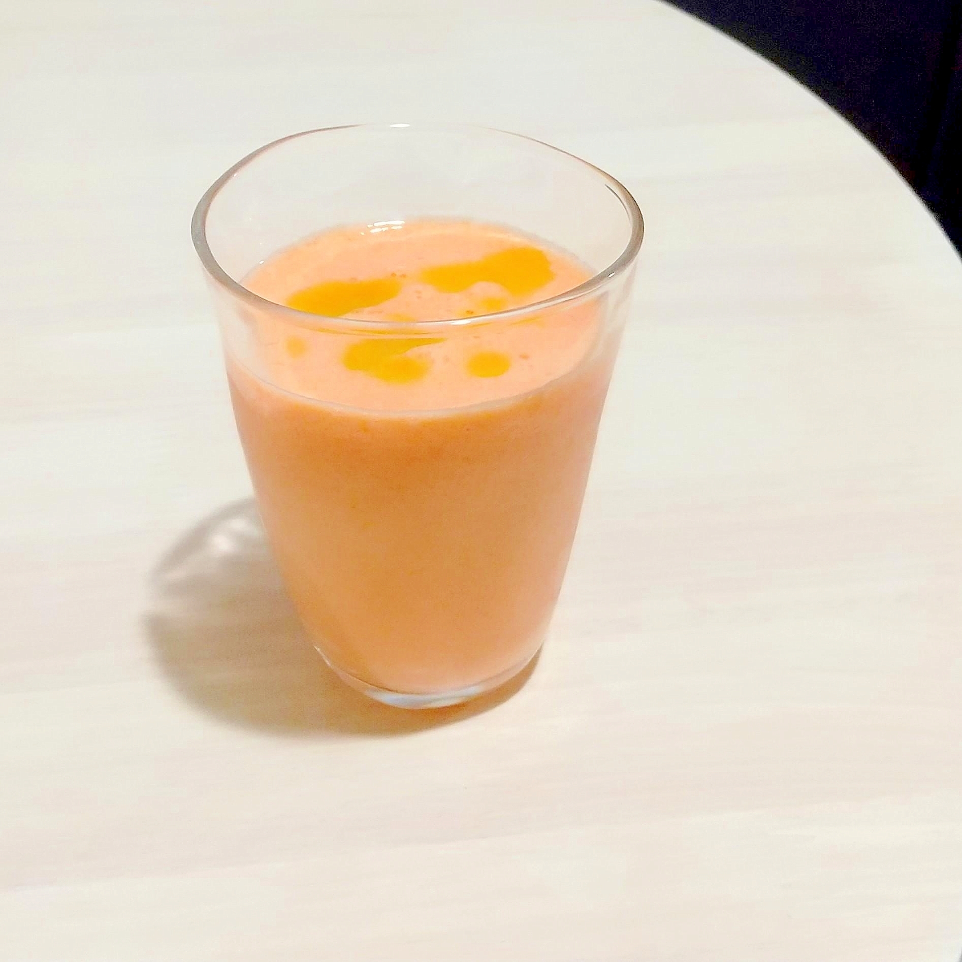 朝の一杯♥人参ジュース