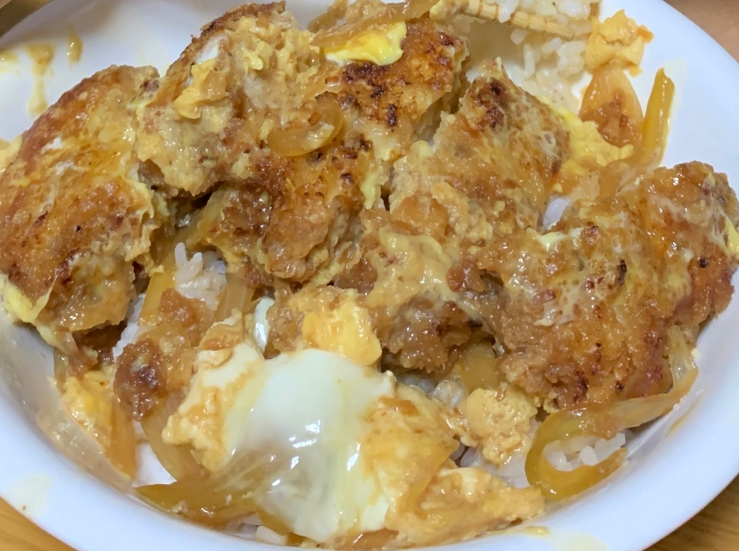 豚コマでカツ丼