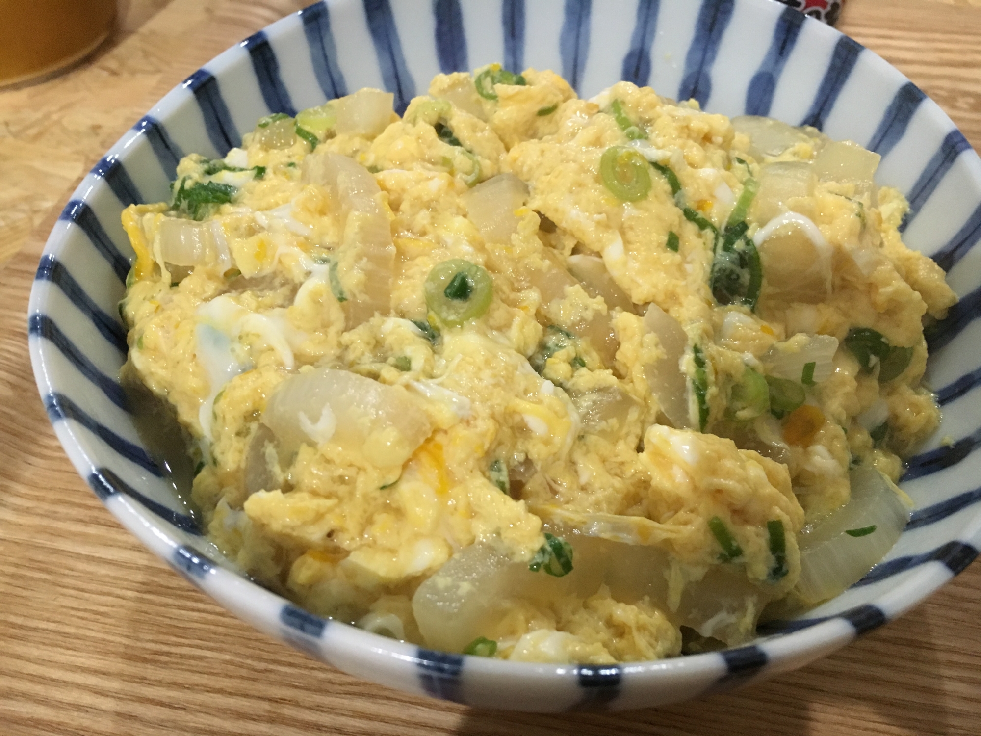 簡単 新玉ねぎの玉子丼 レシピ 作り方 By Kmama36 楽天レシピ