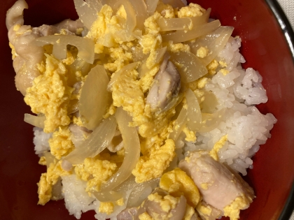 塩麹で親子丼