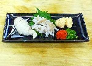 珍味!ヒラメの”肝・真子・胃袋”