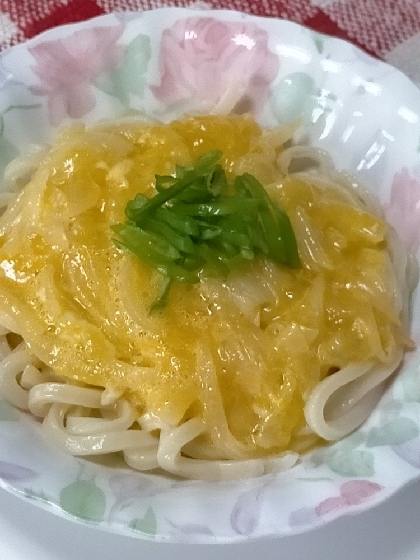 新玉たっぷり卵あんかけうどん