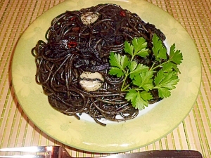 新鮮なイカで イカ墨スパゲティ レシピ 作り方 By Yumi1522 楽天レシピ 新鮮なイカで イカ墨スパゲティ レシピ 作り方 By Yumi1522 楽天レシピ