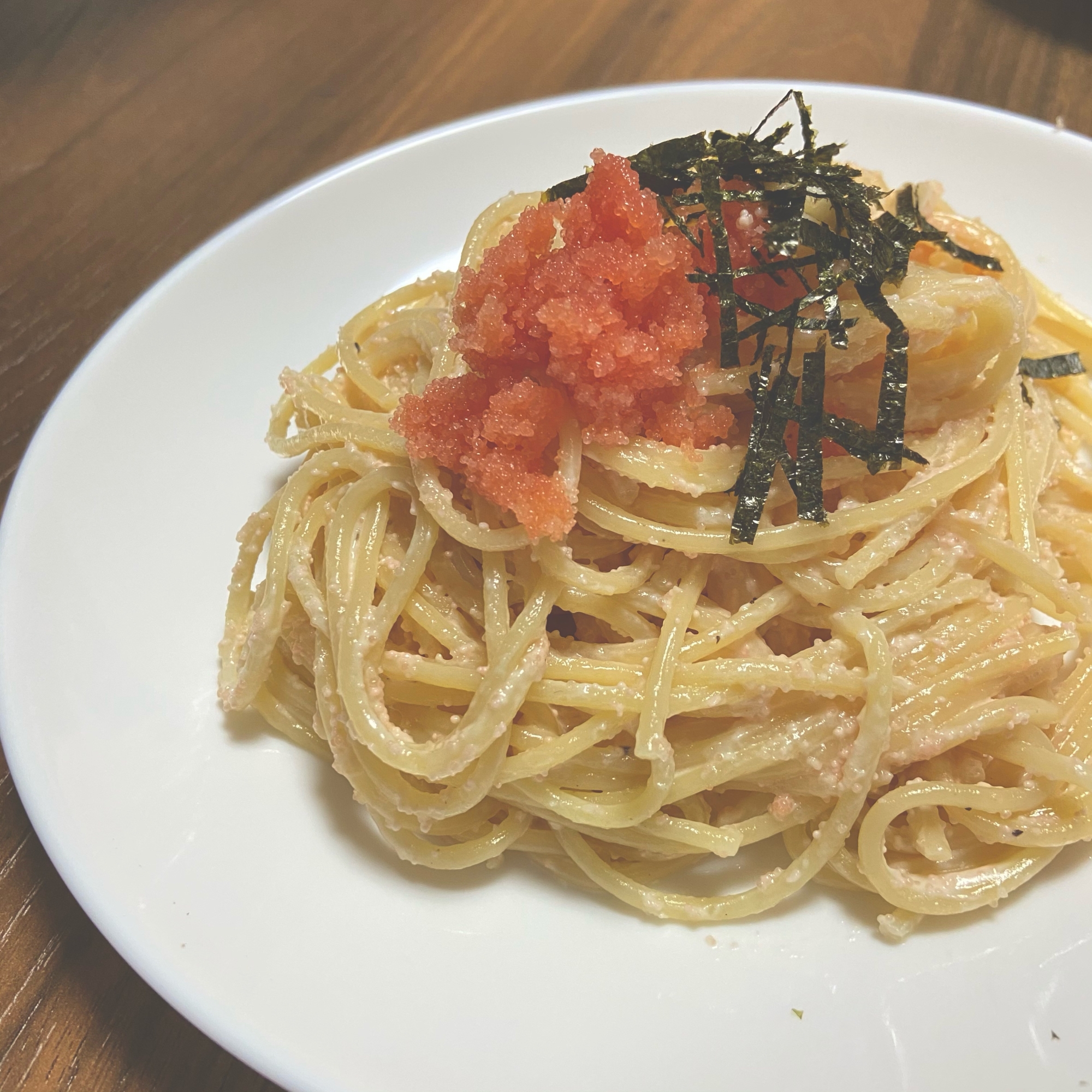 生クリームで簡単！明太子クリームパスタ⭐