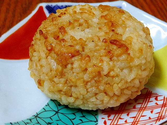 北海道特産☆　「山わさび醤油焼きおにぎり」