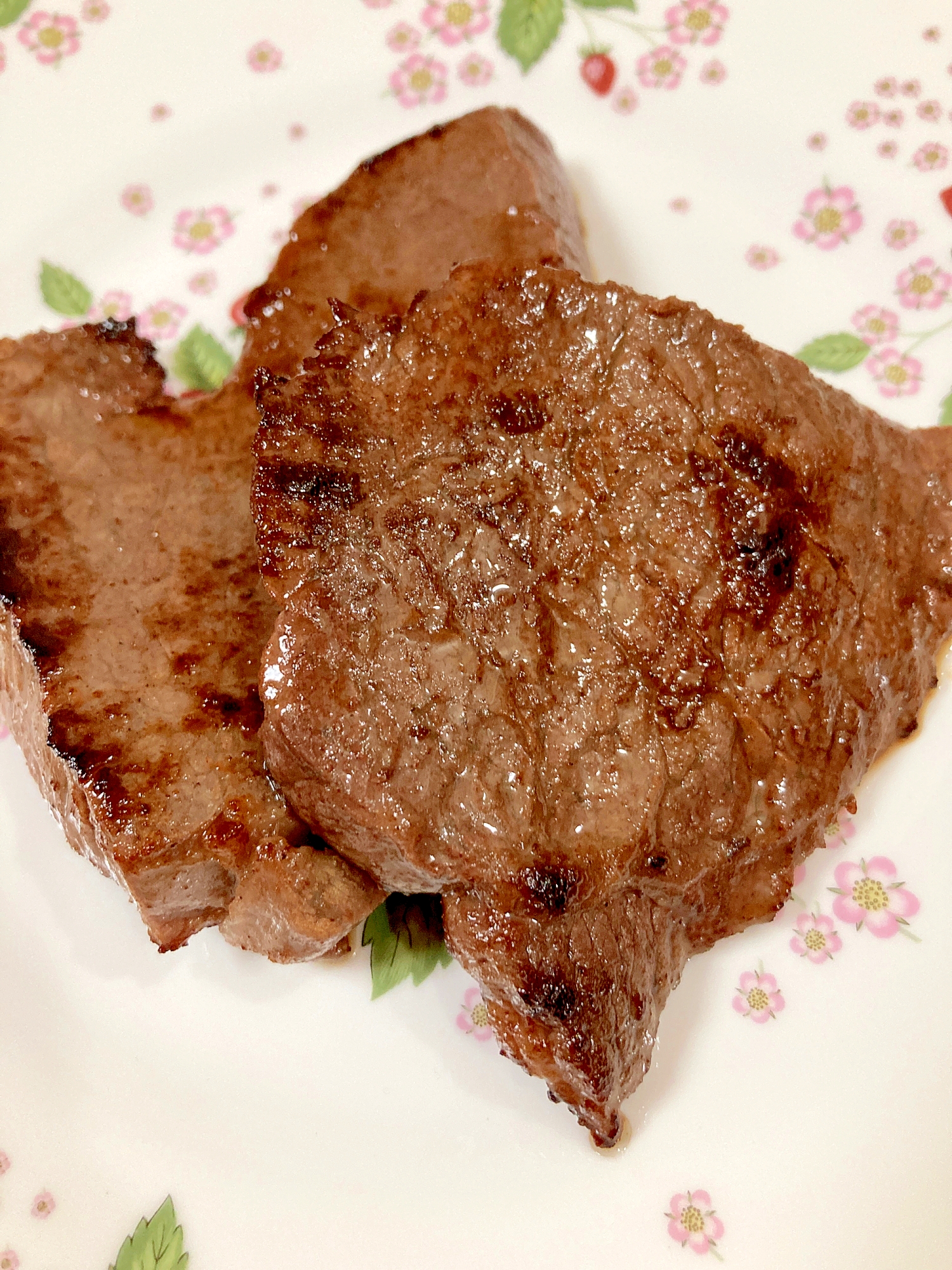 牛肉ステーキ～ほんのりバター味