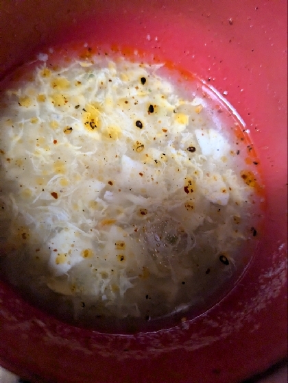 とろとろ卵中華スープ