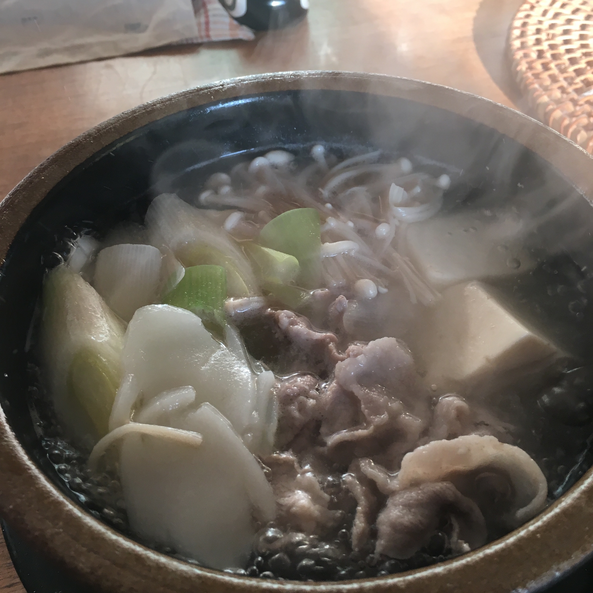 えのきたっぷり湯豆腐