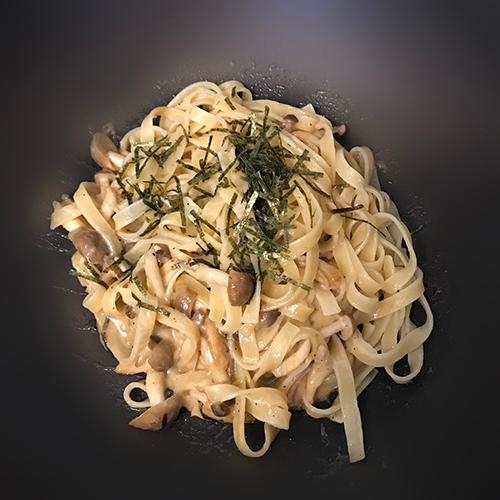 きのこの和風パスタ