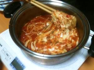 蒸鍋＆トマトスープパスタ