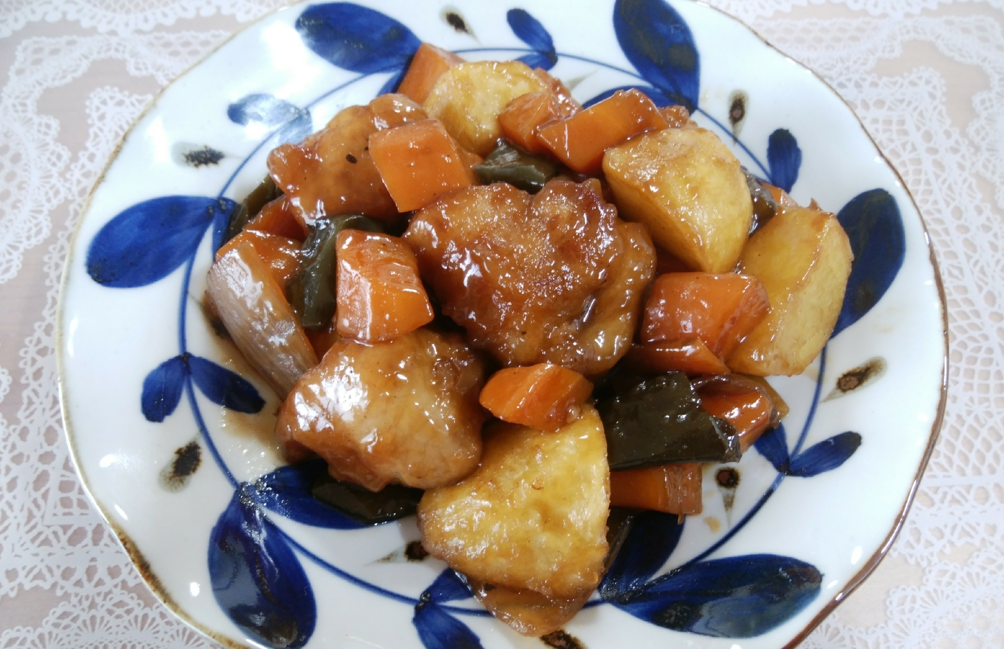 豚と野菜の黒酢あん レシピ 作り方 By Mamacream 楽天レシピ