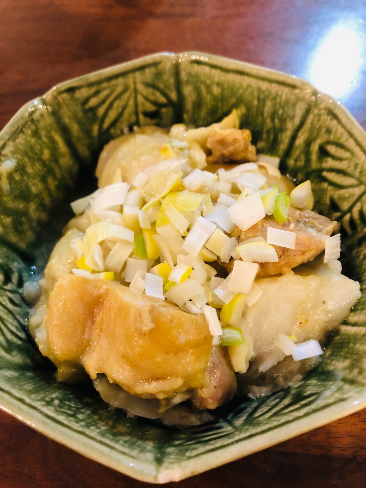 鶏ももと里芋の旨塩カレー煮