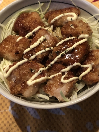 ❤蒲マヨかつ丼❤