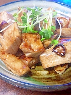 まぐろ加熱用~ニンニク醤油焼き