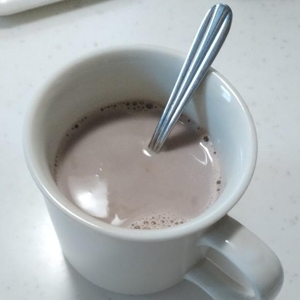 ホワイトチョコ入り☆カフェモカ