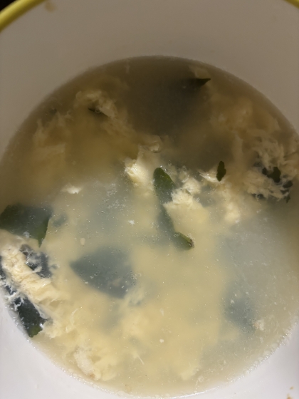うちのスープ　中華卵スープ