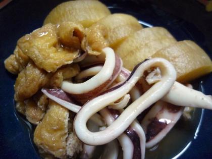 イカから出たダシが最高♪いかと大根とお揚げの煮物