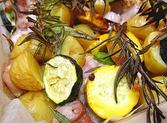 ズッキーニとチキンのオーブン焼き レシピ 作り方 By Gurigurirara 楽天レシピ