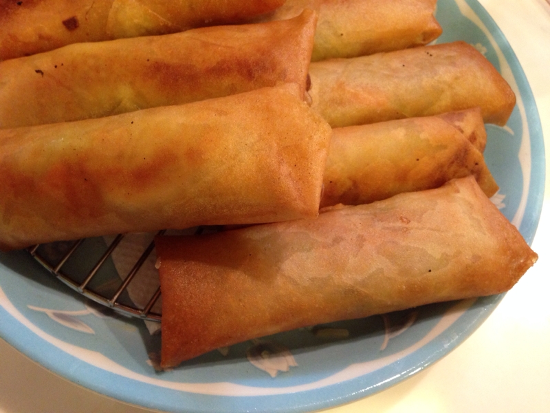 野菜たっぷり!五目春巻き♪