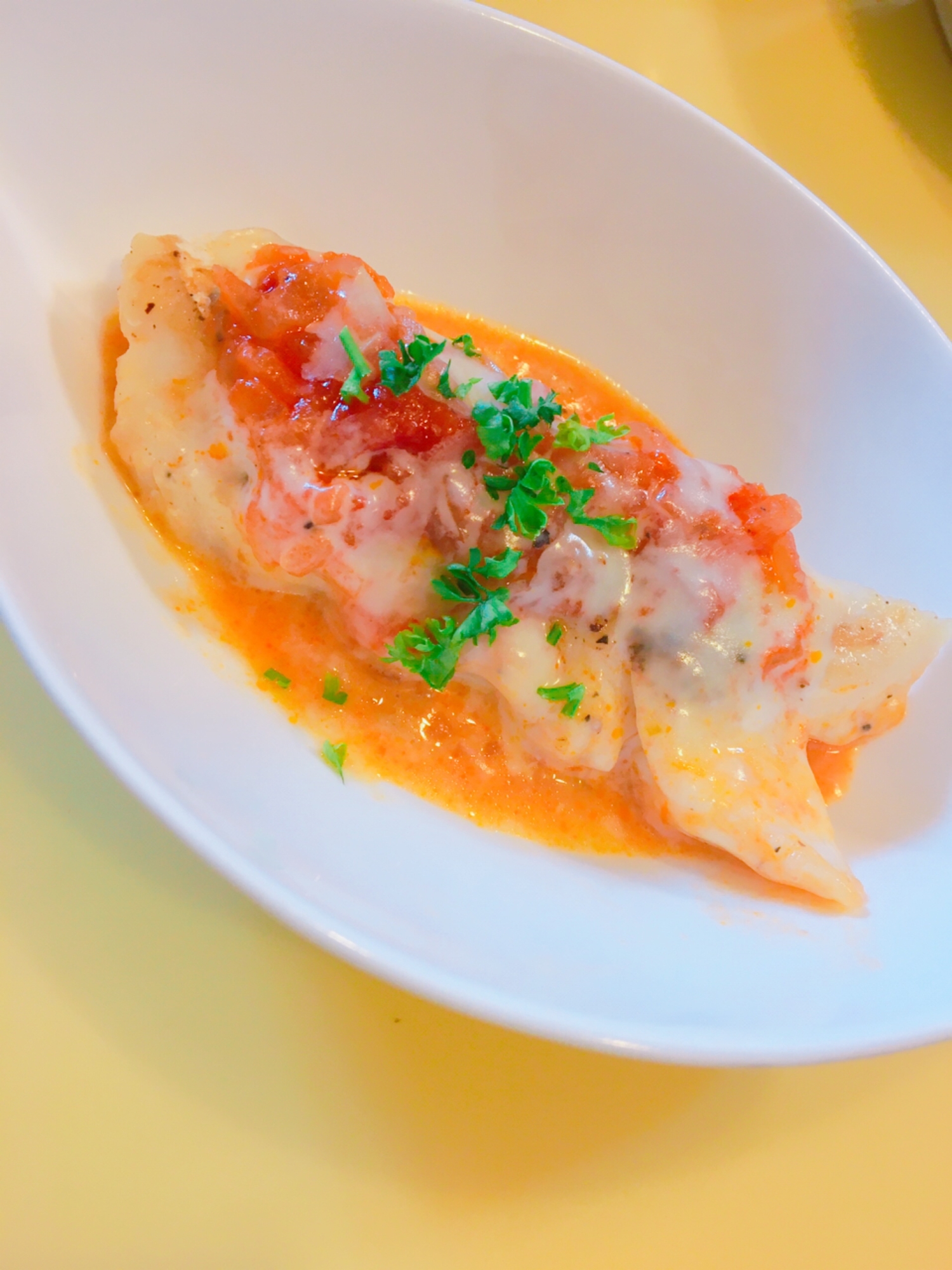 万能トマトソースを使って 白身魚のトマトチーズ焼 レシピ 作り方 By Tsu2ya8 楽天レシピ